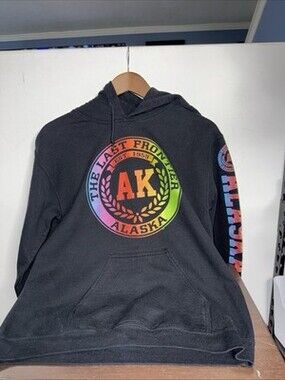 ALASKA The Last Frontier Established 1959 Sweatshirt Unisex Small Graphic Design